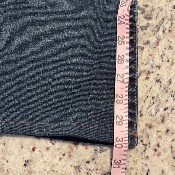 PRVCY Malibu Hills Bootcut Jeans Womens 31 Blue Y2K Low Rise W50-2703T5 Flare - Picture 10 of 10